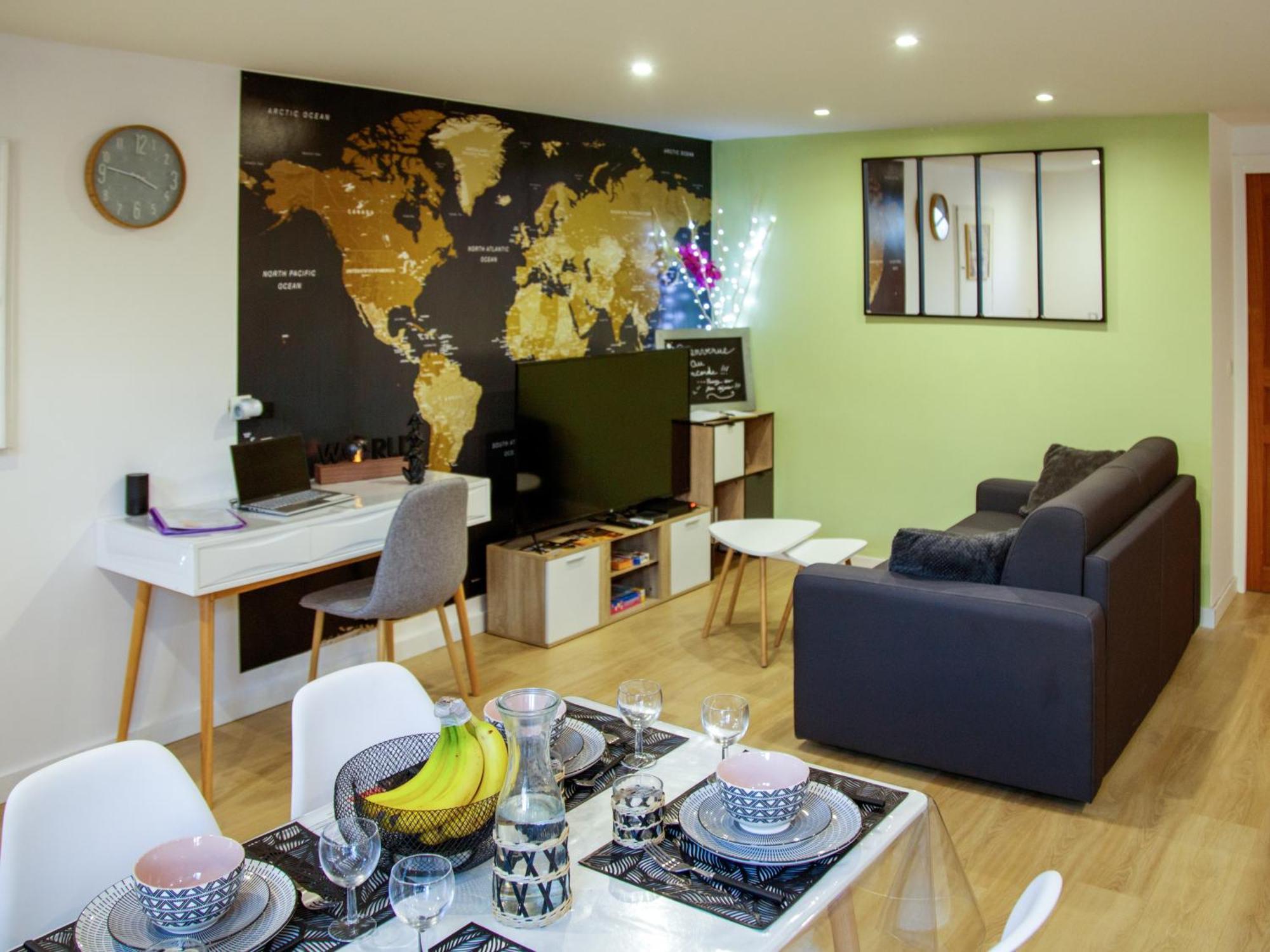 Ferienwohnung Le Concorde-Wifi-Clim-Parking-3Etoiles-Ockeys Bram Exterior foto